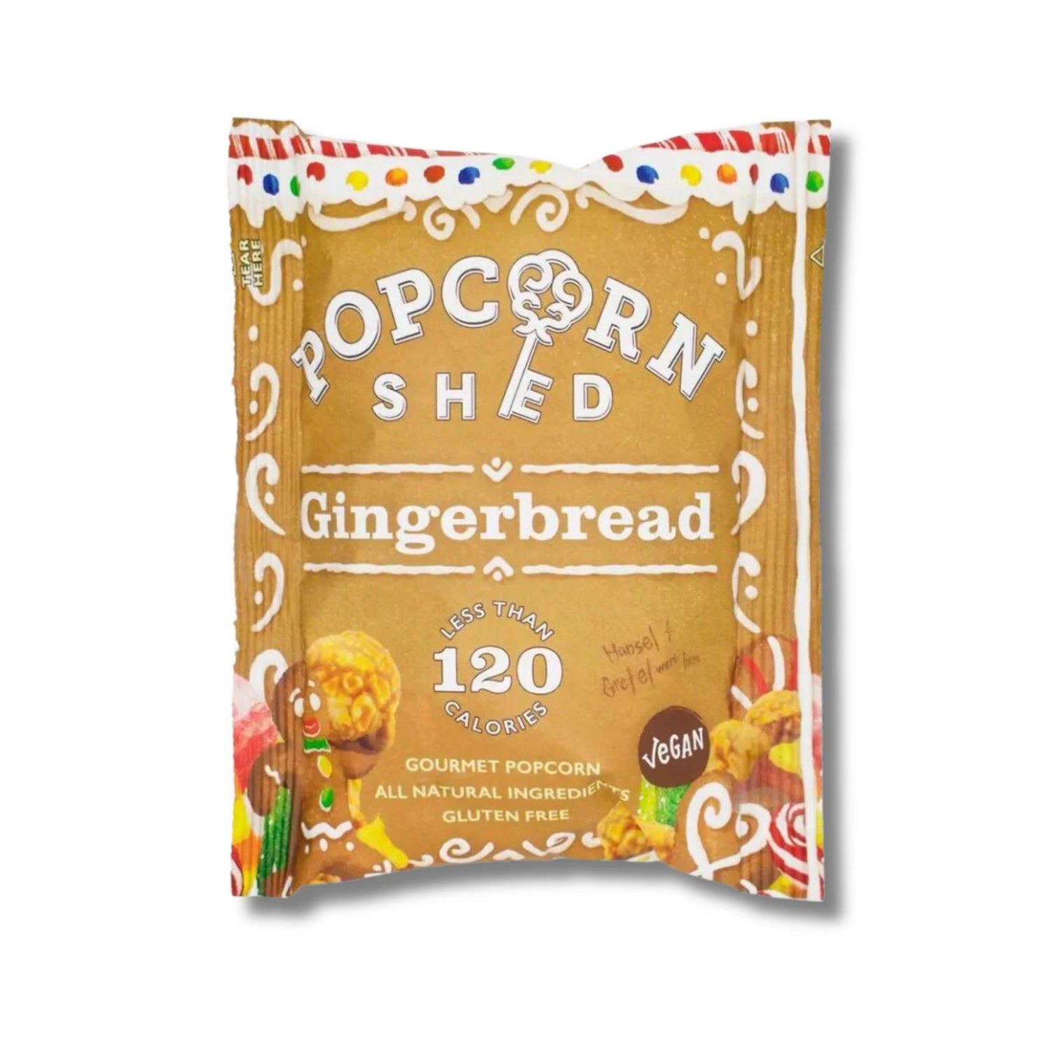 Gingerbread Popcorn