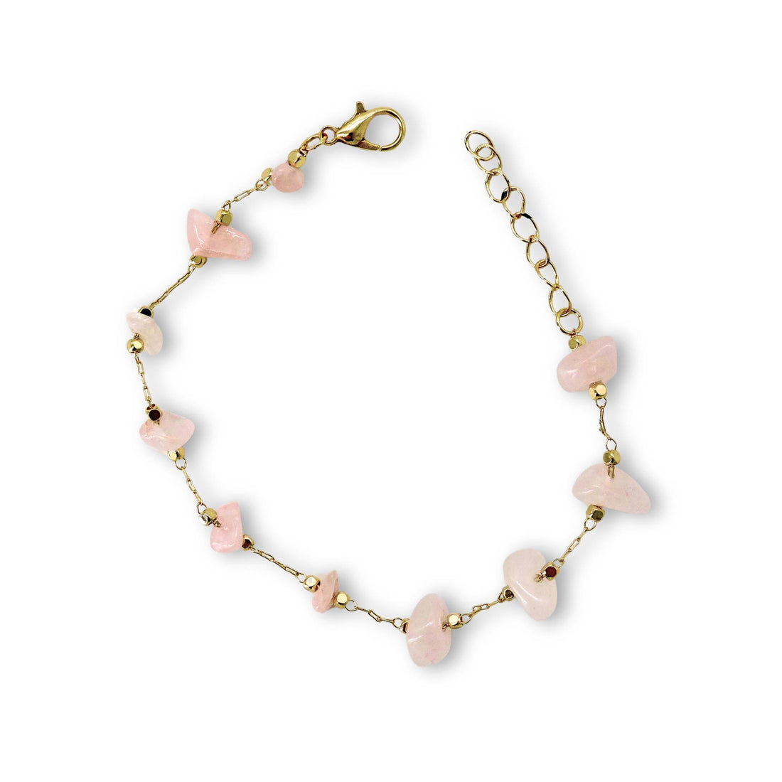 Rose Quart Bracelet - Stone Of Love