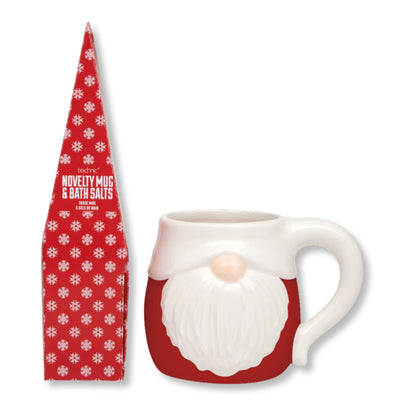 Christmas Novelty Mug &amp; Bath Salts