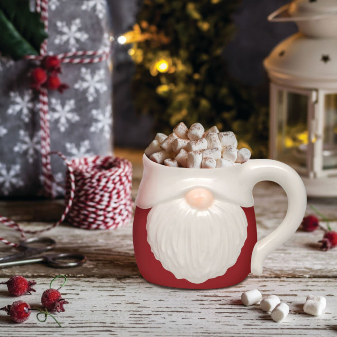 Christmas Novelty Mug &amp; Bath Salts