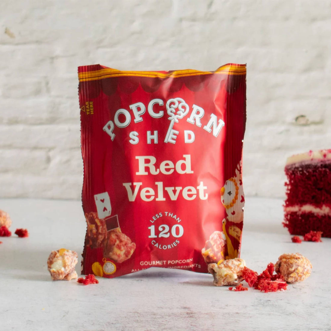 Popcorn Shed Red Velvet