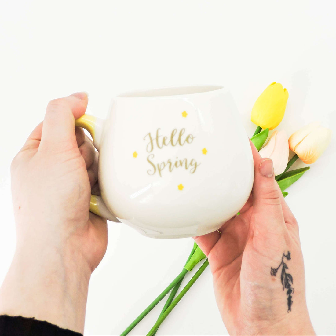 Hello Spring Ceramic Mug