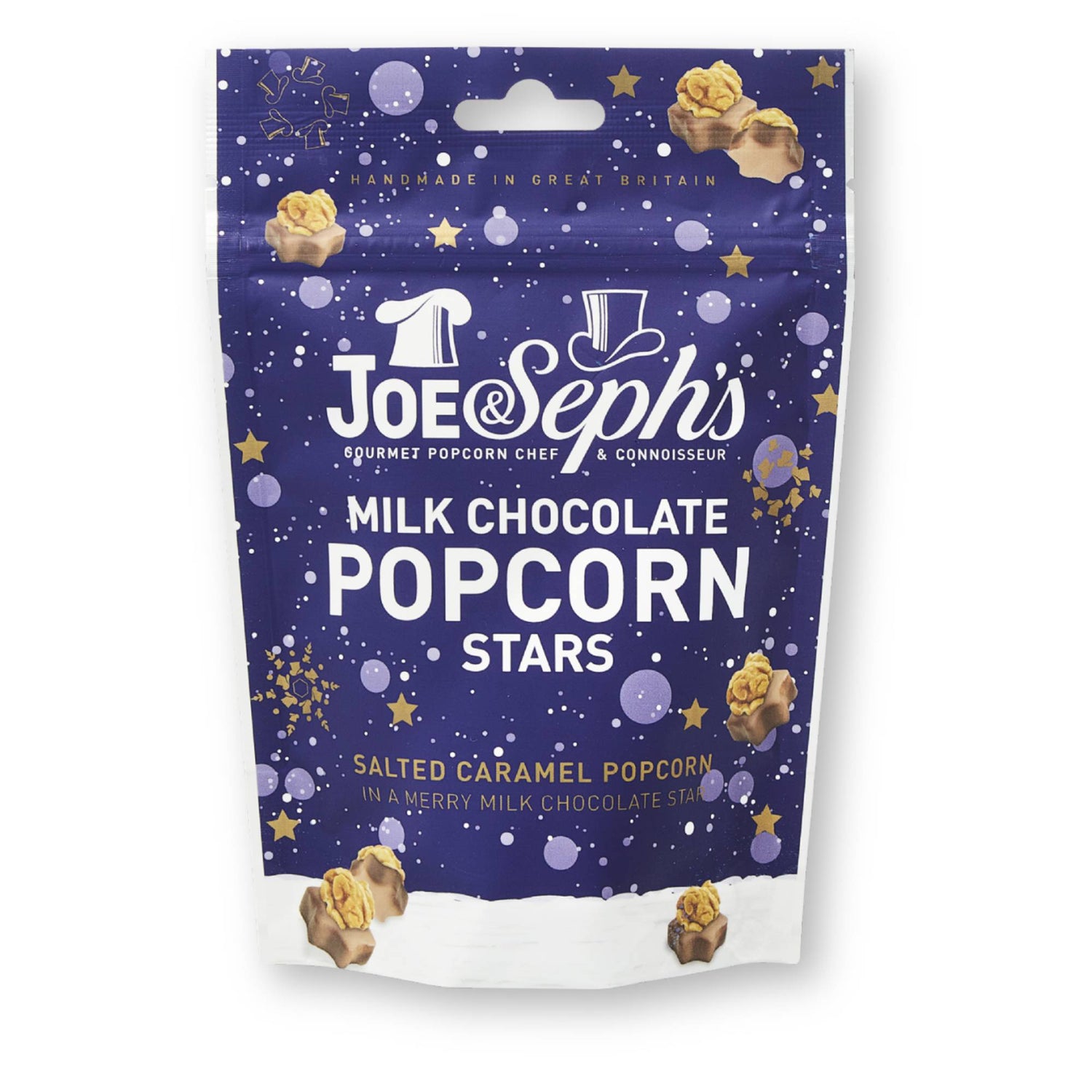 Milk Chocolate Popcorn Stars