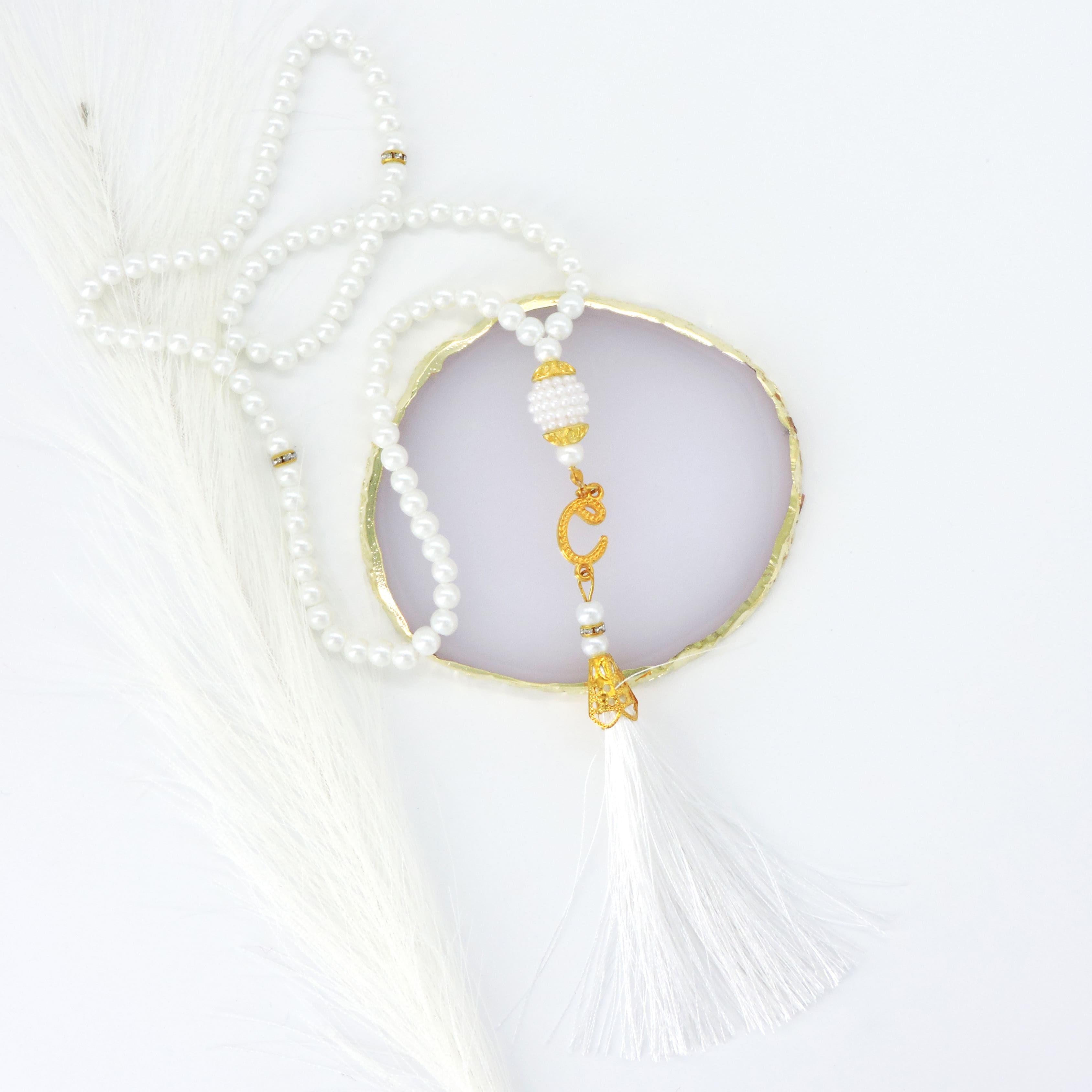 Pearl Ramadan Prayer Beads