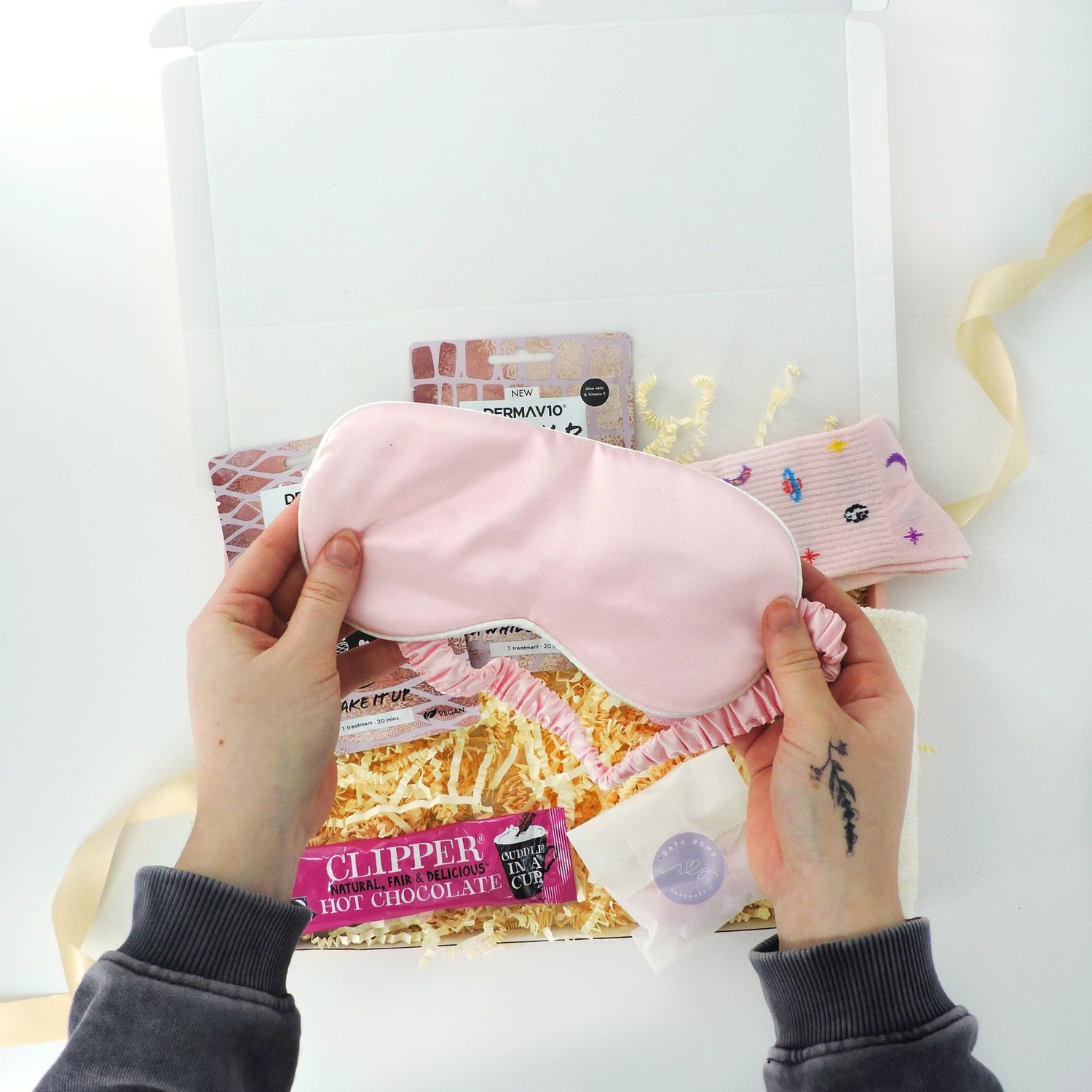 Thank You Gift Hamper | Pink Relaxation Box