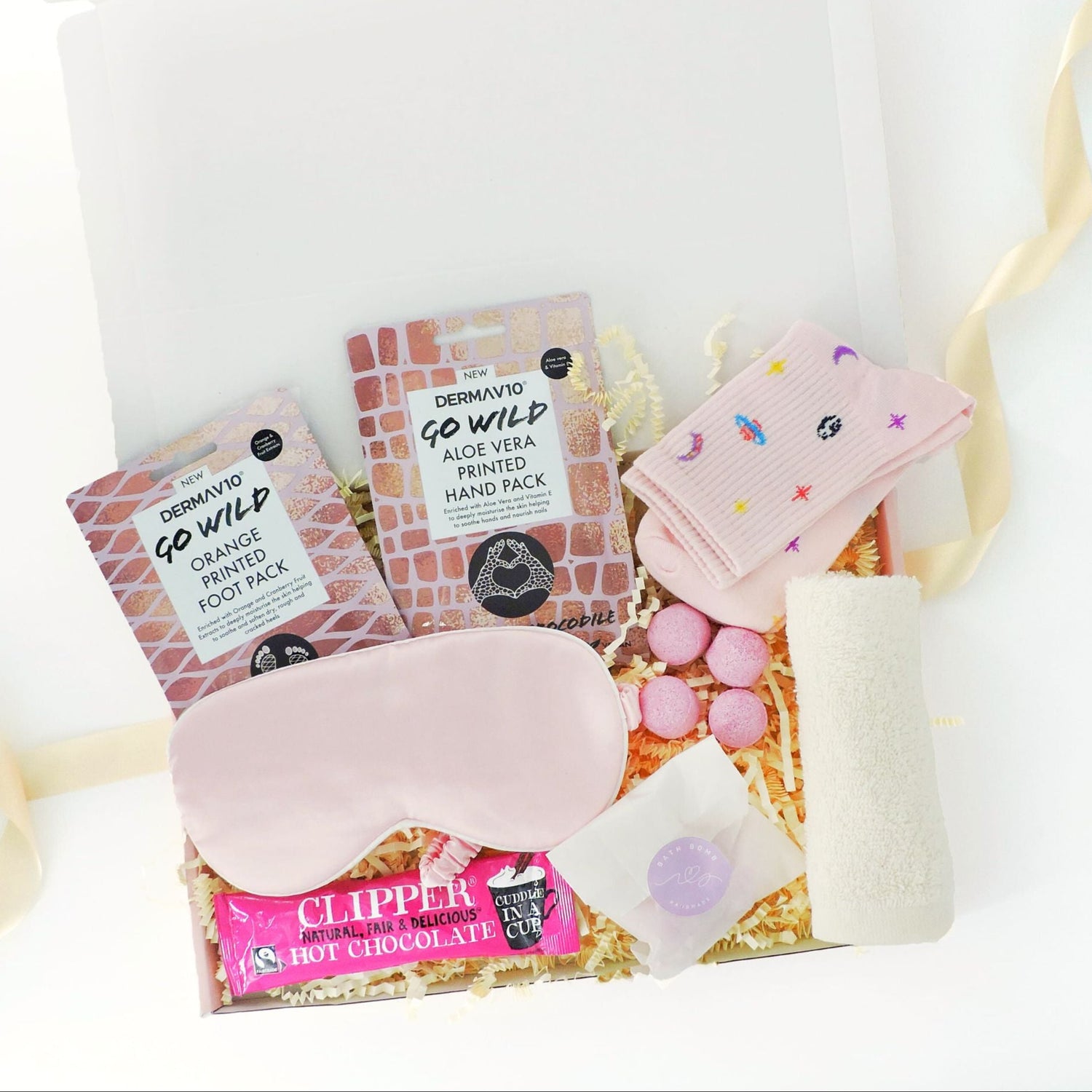 Thank You Gift Hamper | Pink Relaxation Box