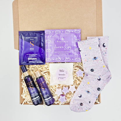 Purple Care Package | Birthday Gift for Her