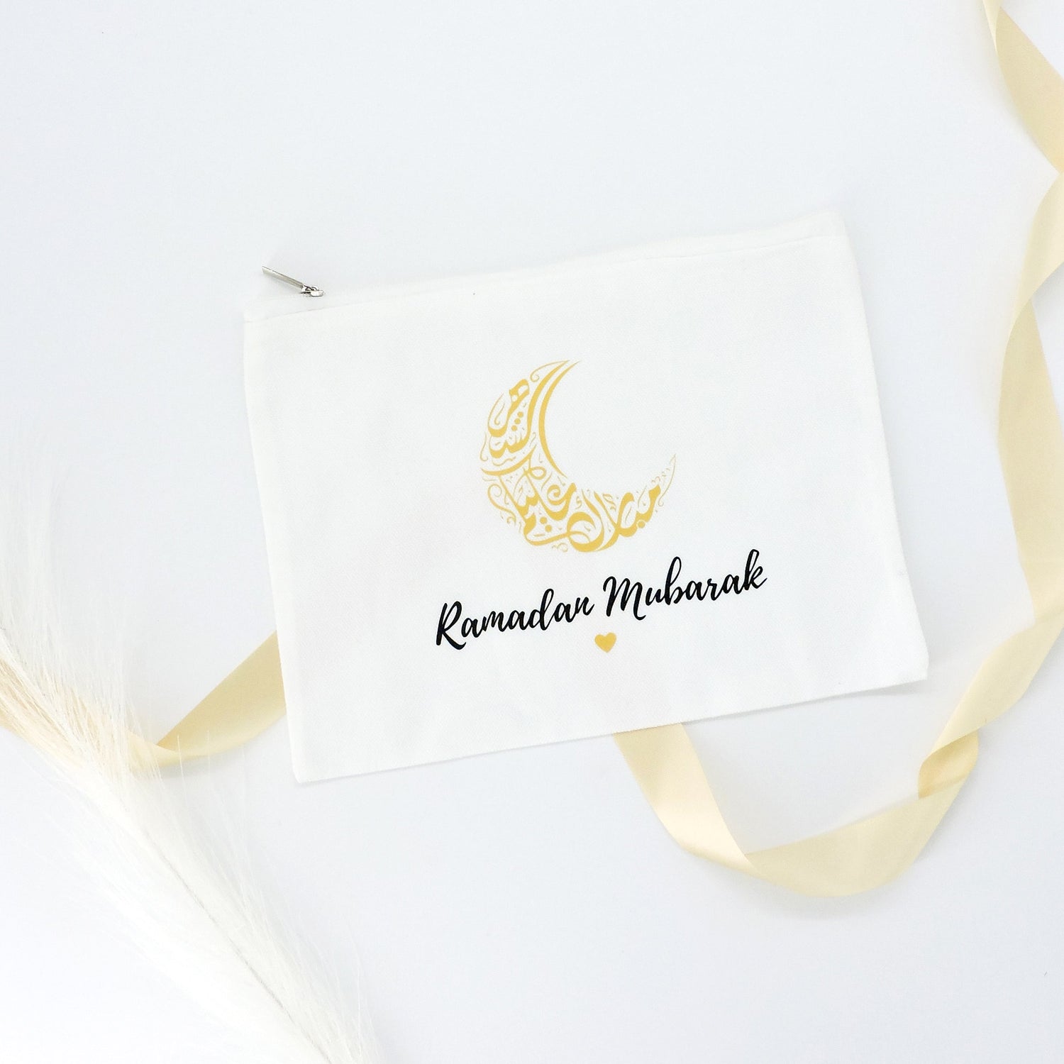 Ramadan Mubarak Canvas Pouch