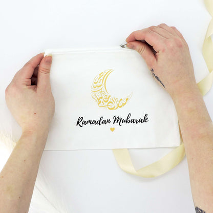 Ramadan Mubarak Canvas Pouch