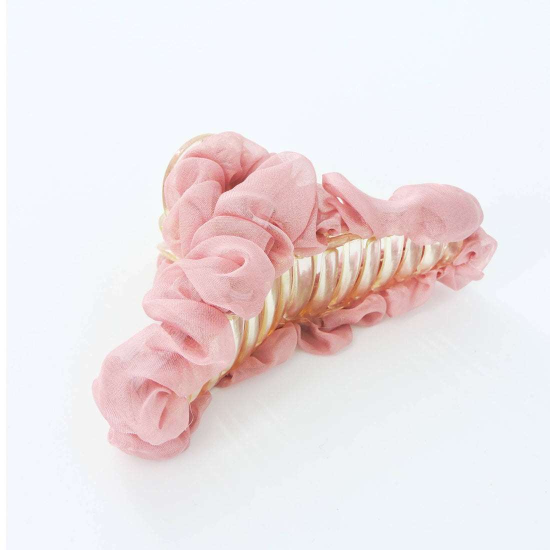 Ruched Claw Hair Clip