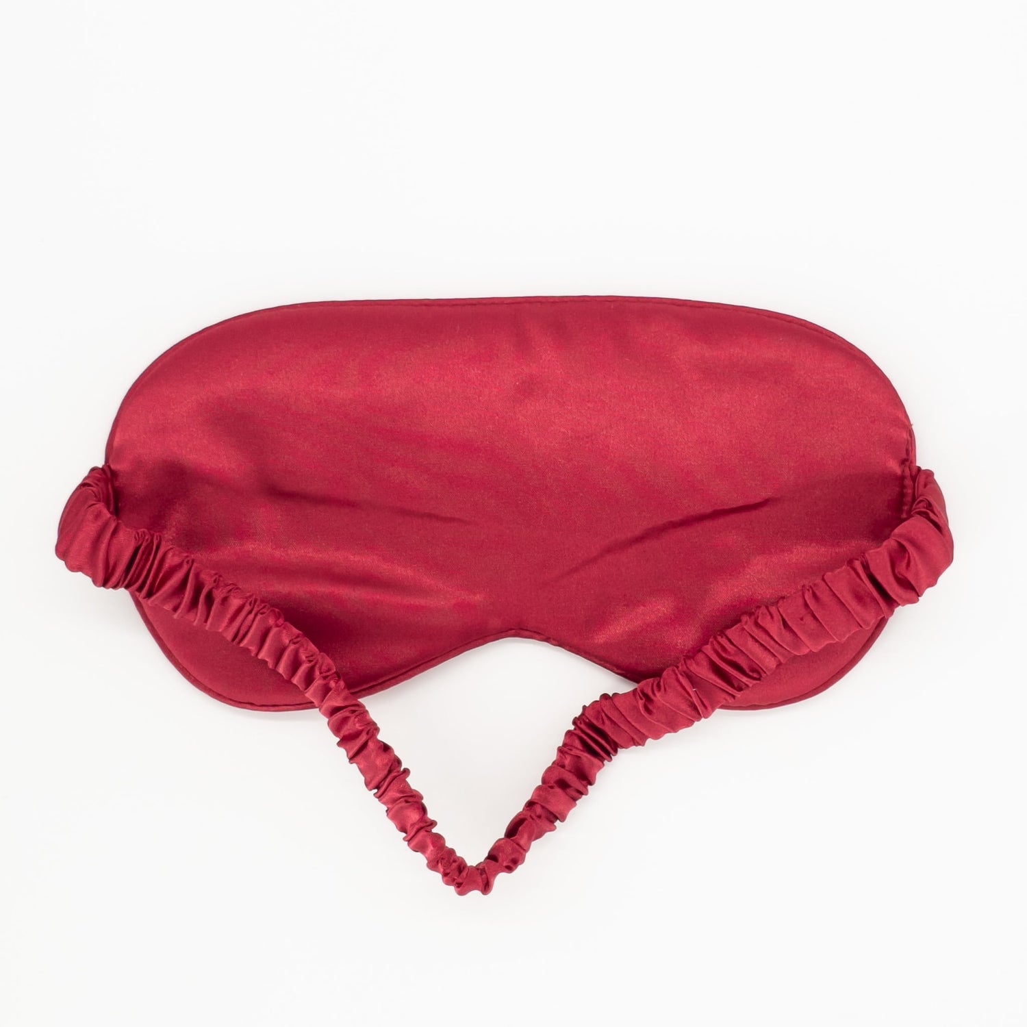 Satin Sleep Mask - Royal Red