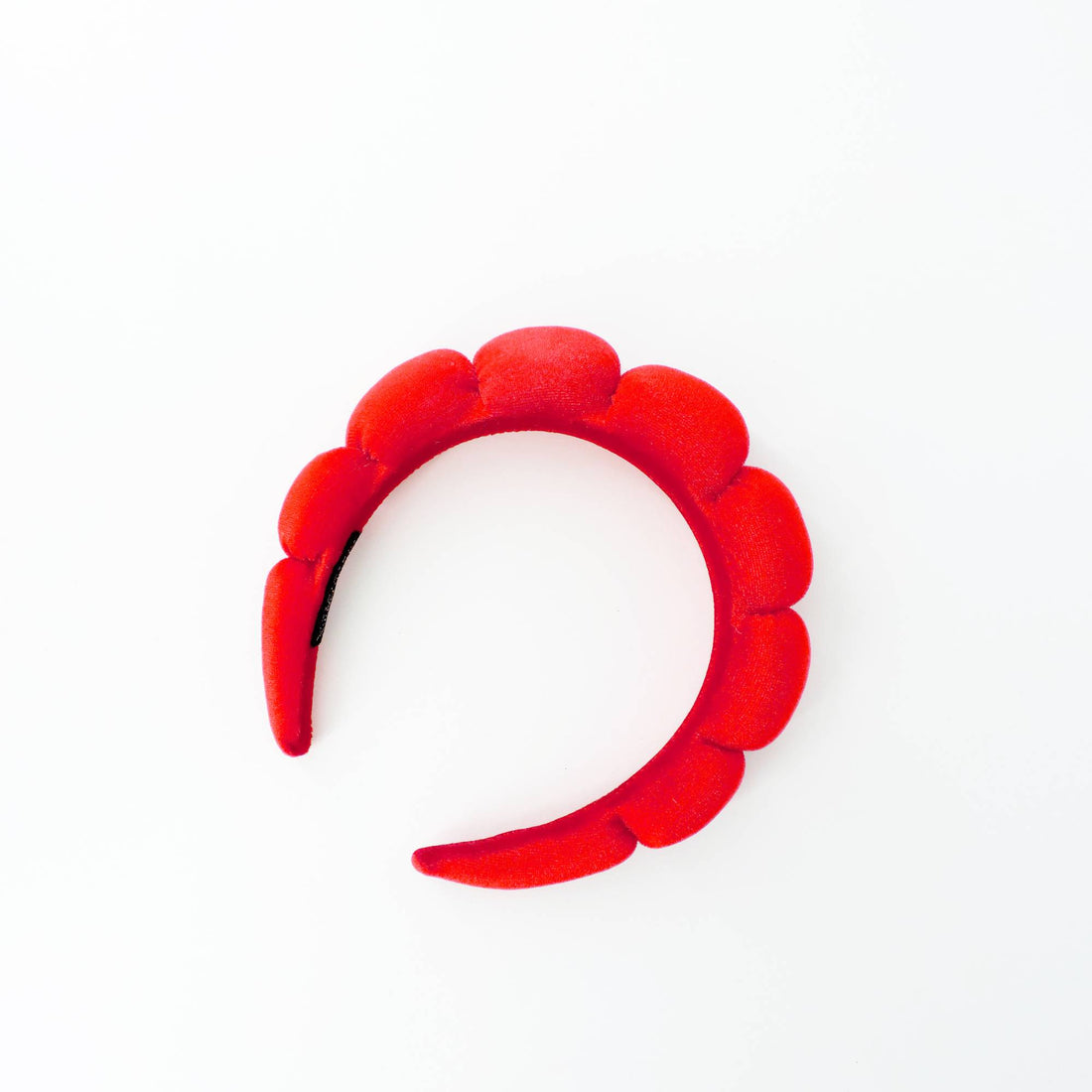 Velvet Headband - Red