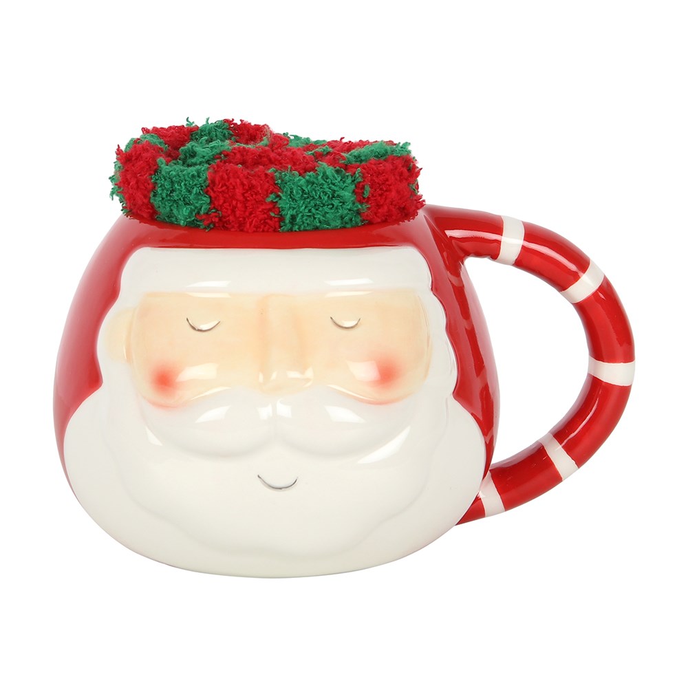 Santa Mug &amp; Sock Set