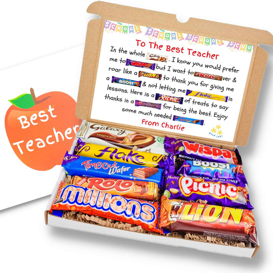 Teachers Chocolate Poem | Heavenly Boxes